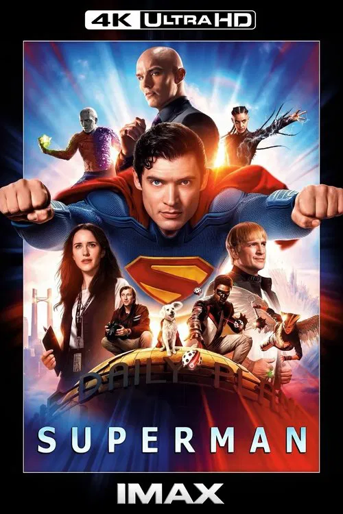 Download Superman (2025) Dual Audio (DD5.1) {iMAX Hindi Dubbed & English} WEB-DL & Blu-Ray 480p [460MB] | 720p [1.2GB] | 1080p [2.5GB] ~ 60FPS | 2160p 4K [23GB] SDR